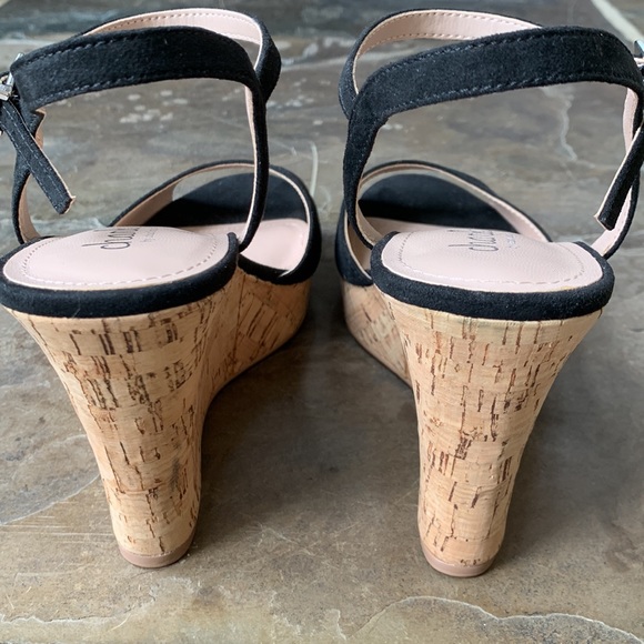 Charles by Charles David Lambert Cork Wedge Sandal - Picture 6 of 10